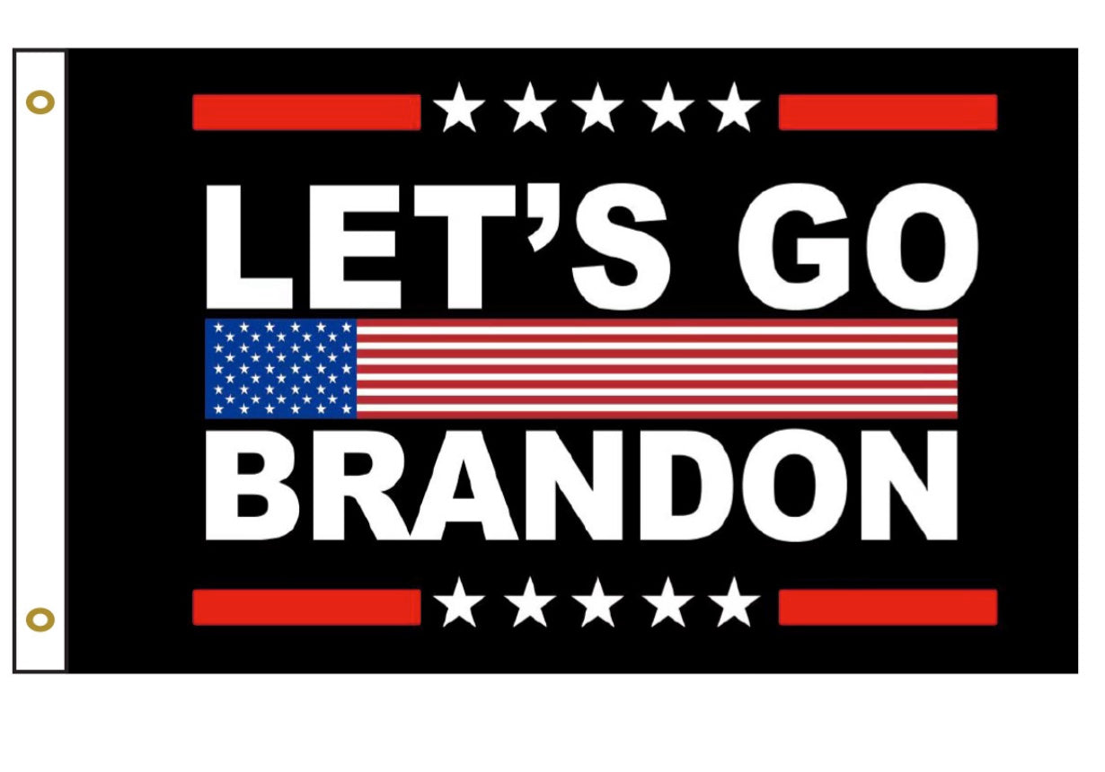 SOULBUTY Lets Go Brandon Flag 2x3 Ft Let Go Branson Banner- FJB Flag  Polyester with Brass Grommets