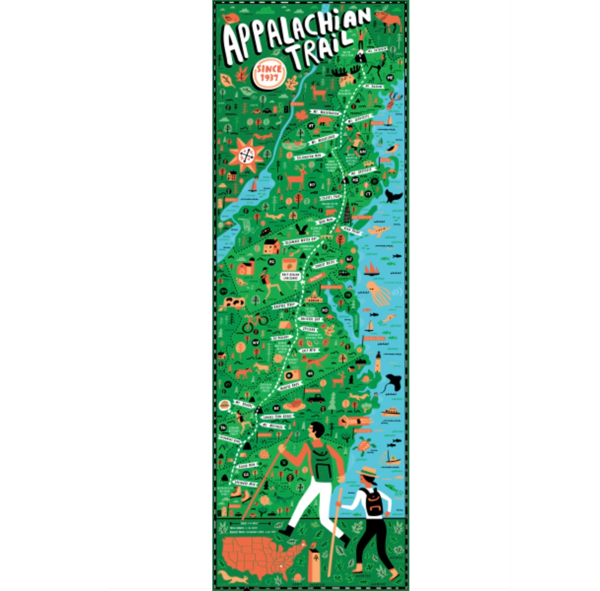 APPALACHIAN TRAIL INTERACTIVE JIGSAW PUZZLE