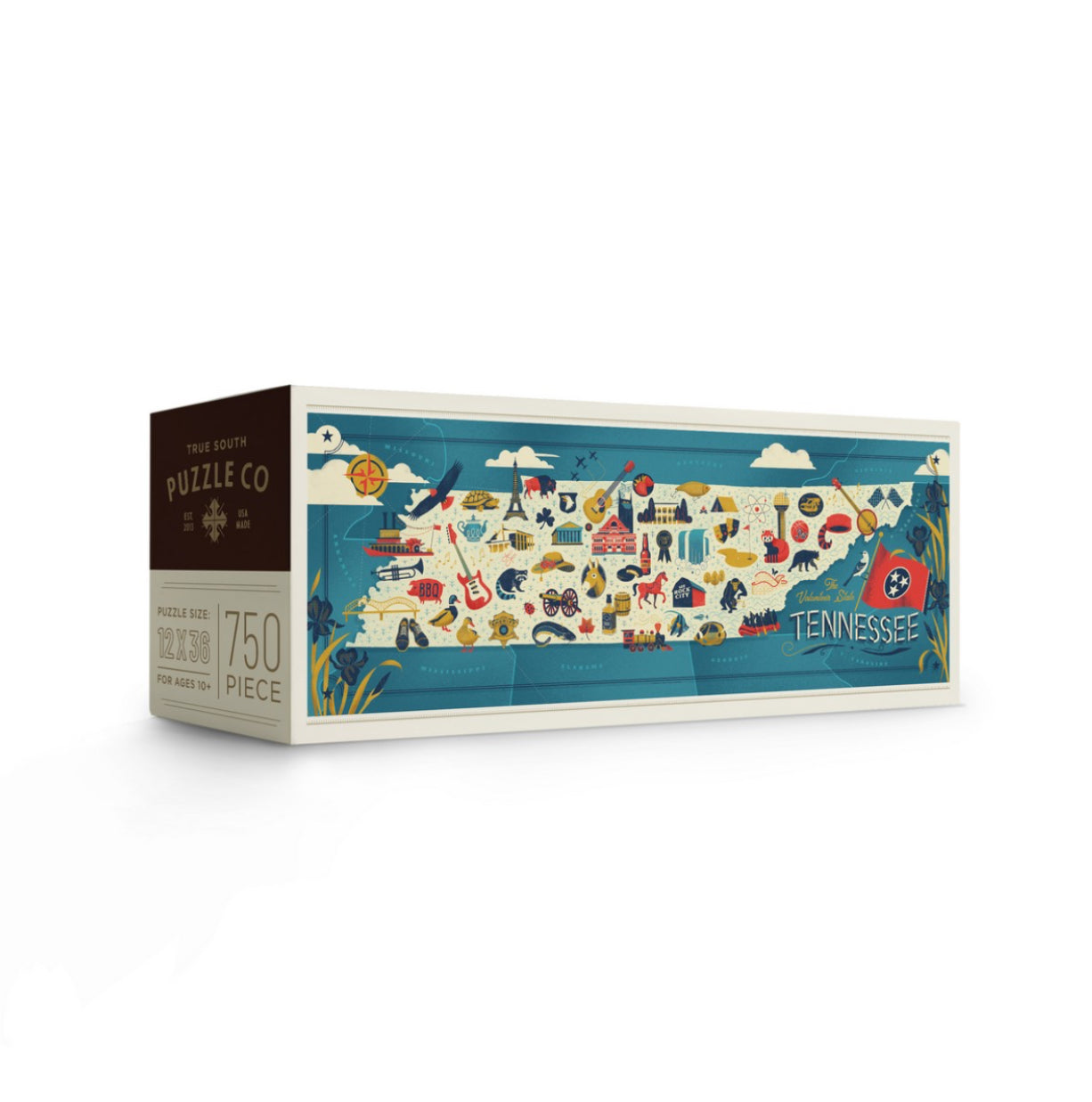 TENNESSEE STATE MAP 750 PIECE JIGSAW PUZZLE