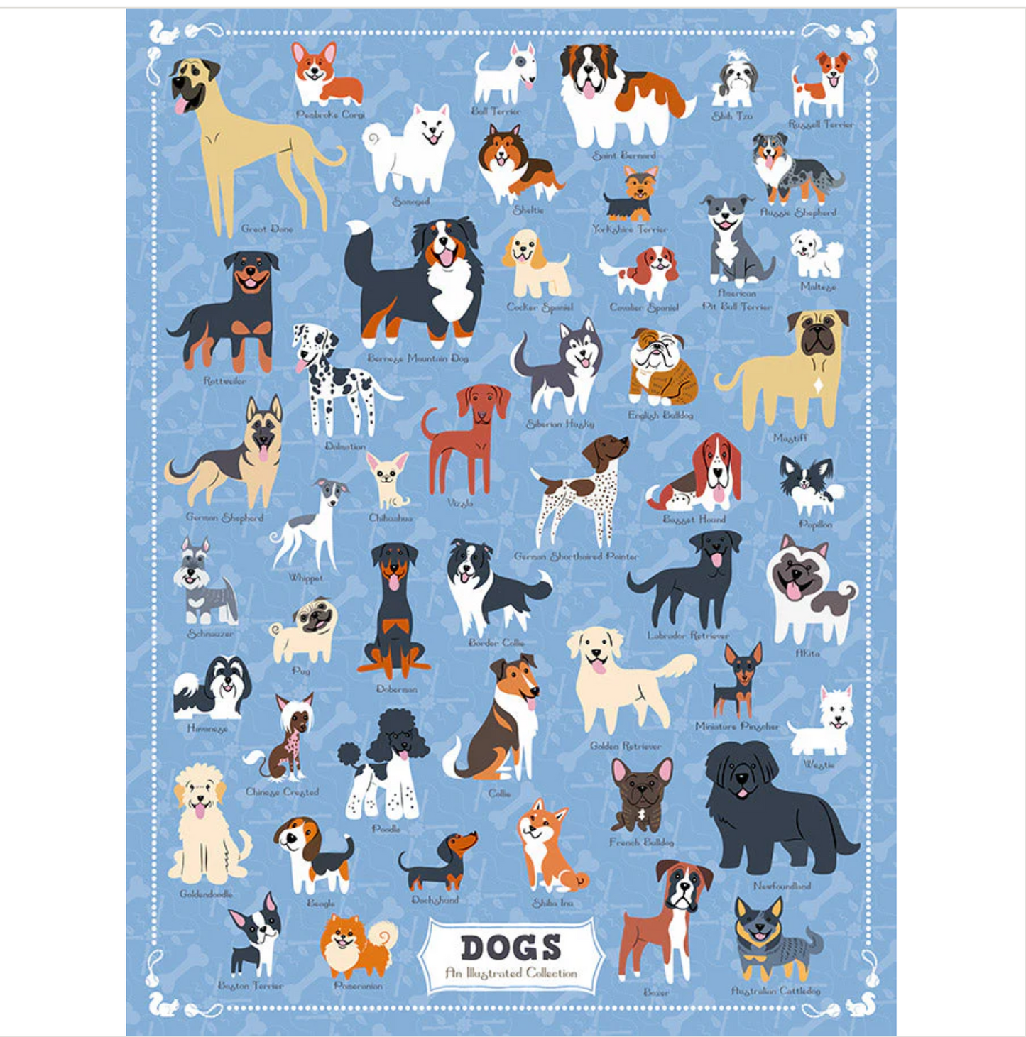 DOGS! 500 PIECE PUZZLE by TRUE SOUTH PUZZLE CO.®