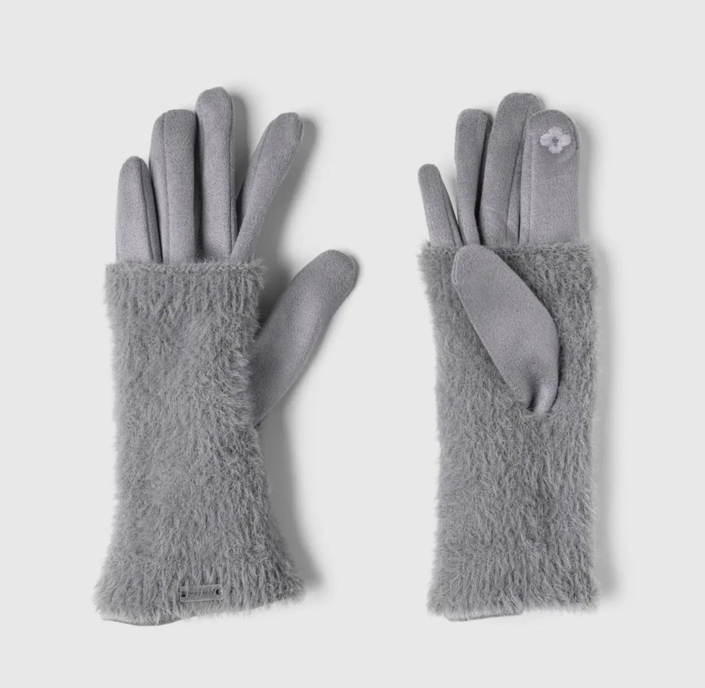 SUPER SOFT 2 in 1 FINGERLESS TEXTING GLOVES - Can be worn 3 different way