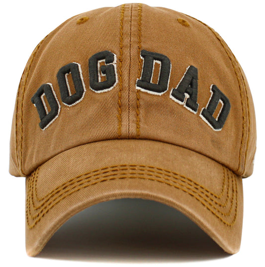 DOG DAD WASHED VINTAGE BALLCAP