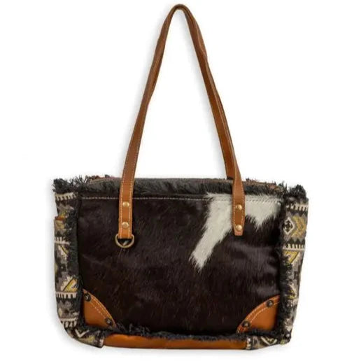 BISON RIDGE SMALL & CROSSBODY WITH HAIR-ON by MYRA BAG®