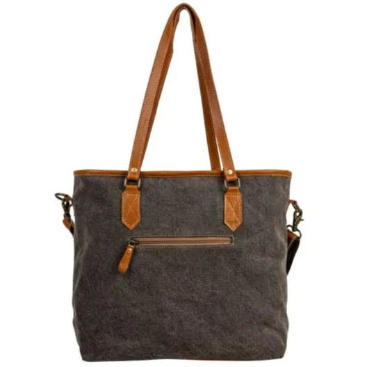 BISON RIDGE HAIR-ON TOTE BAG by MYRA BAG®