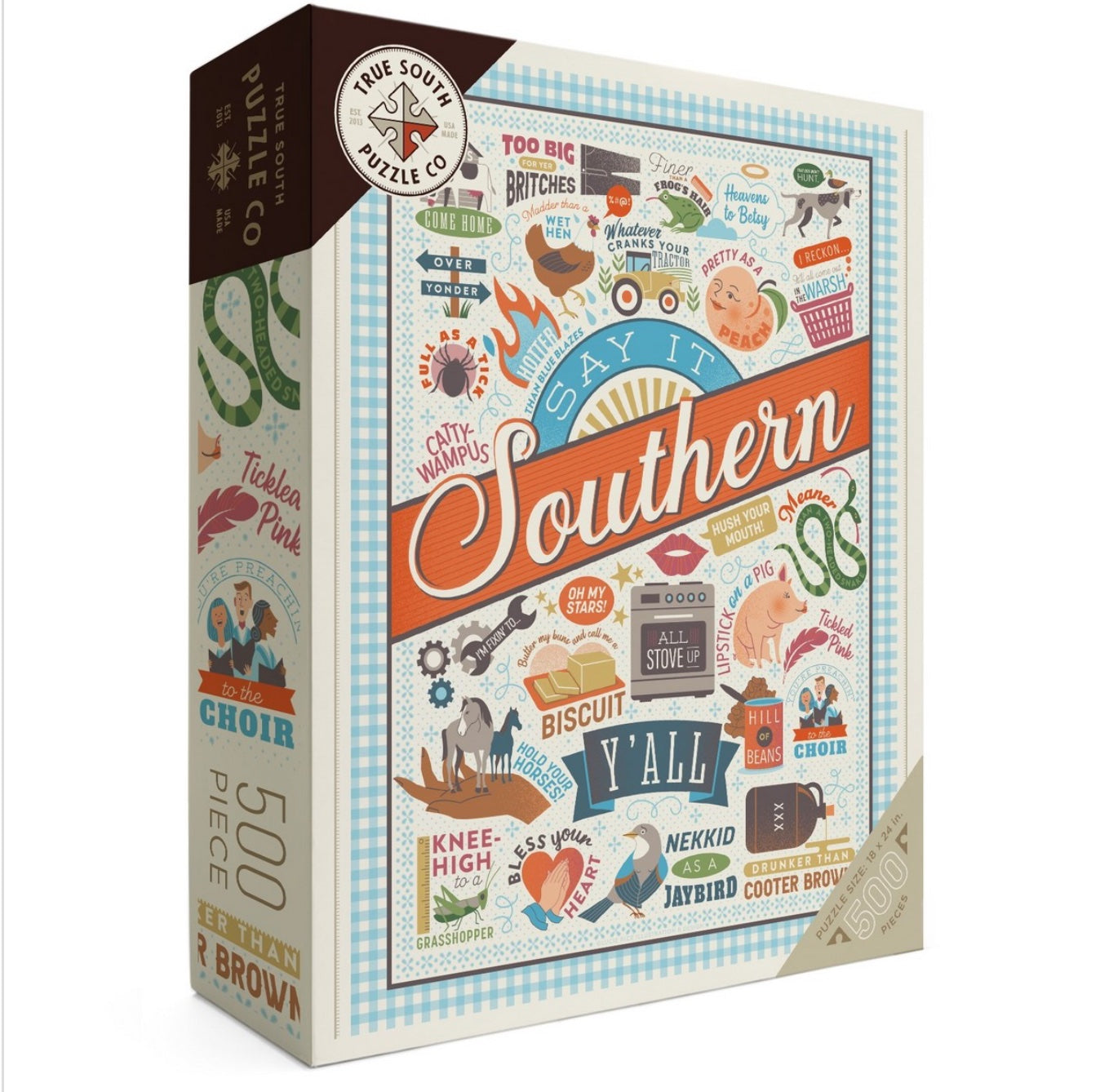 SAY IT SOUTHERN 500-PIECE JIGSAW PUZZLE