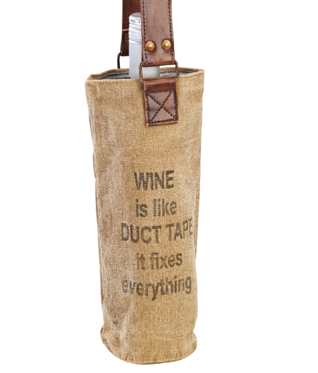 DUCT TAPE - WINE TOTE